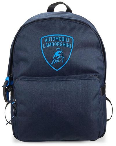 Lamborghini Logo Backpack - Blue