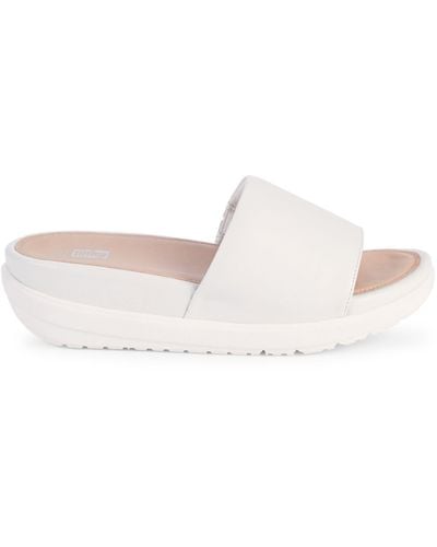Fitflop Loosh Luxe Slides - Natural
