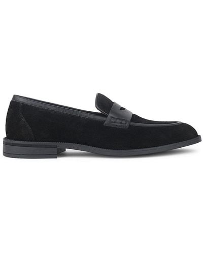 VELLAPAIS Leather Loafers - Black