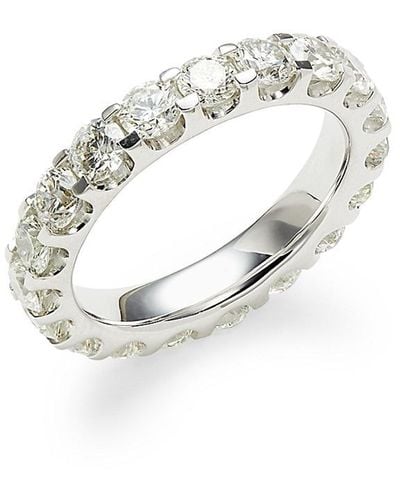 Badgley Mischka 14k White Gold & 3.13 Tcw Lab Grown Diamond Eternity Ring
