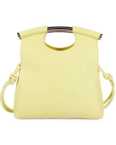 Proenza Schouler Small Leather Shoulder Bag - Yellow