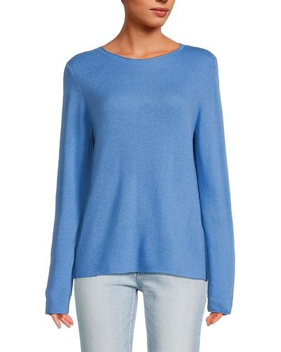 Vince Wool & Cashmere Sweater - Blue