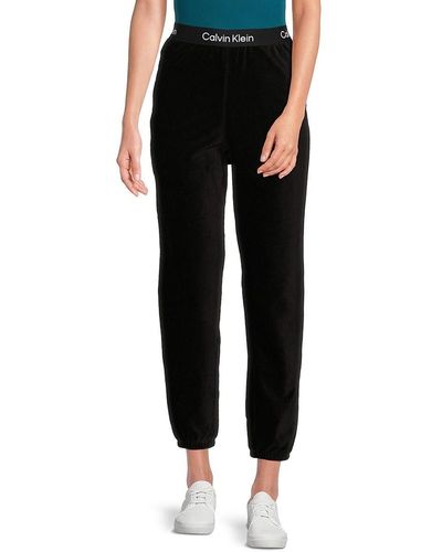 Online sweatpants 68% Lyst to Klein and up | Calvin Track | Sale off pants Women for