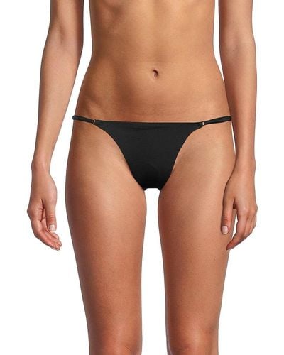 Onia Adjustable Bikini Bottom - Black