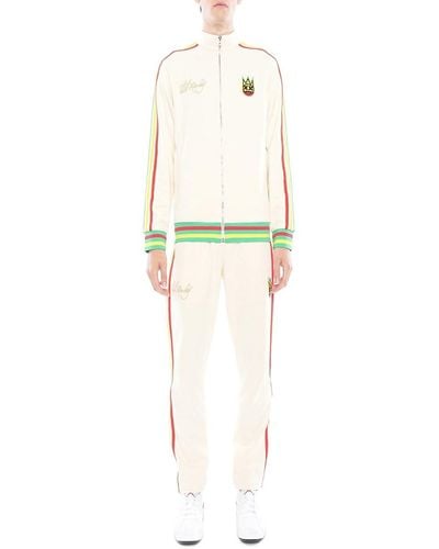 Cult Of Individuality 'Bob Marley 2-Piece Track Suit - White