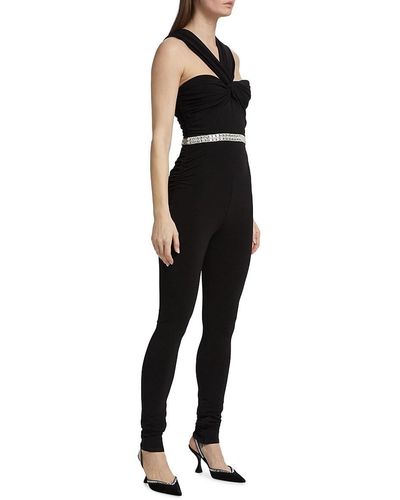 Cinq À Sept Sariah Skinny Embellished Jumpsuit - Black