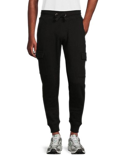 French Connection 'Drawstring Sweatpants - Black