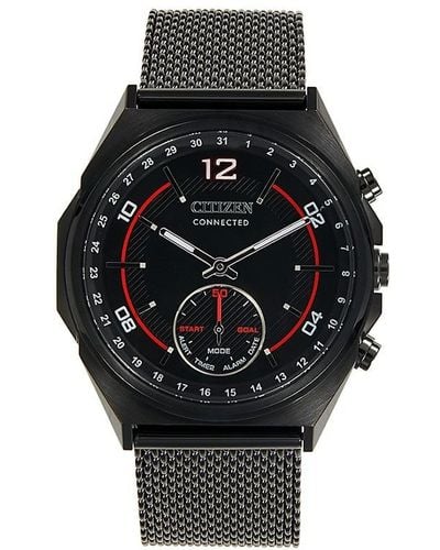 Citizen Connected Bluetooth 42mm Stainless Steel Watch - Black