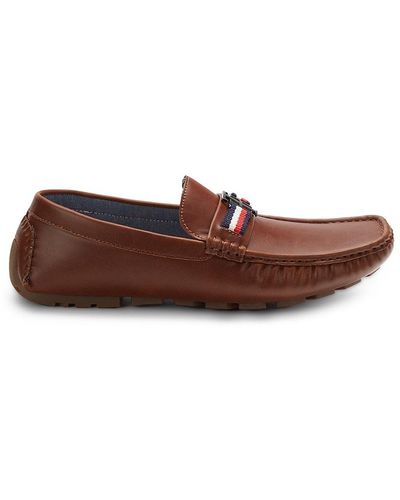 Tommy Hilfiger Tmatino Driving Loafers - Brown