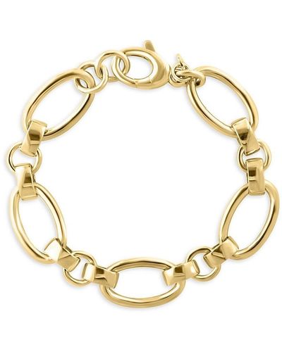 Effy ENY 14k Goldplated Sterling Silver Link Chain Bracelet - Metallic