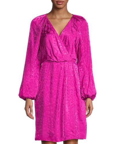 Emanuel Ungaro Nixi Jacquard Midi Dress - Pink