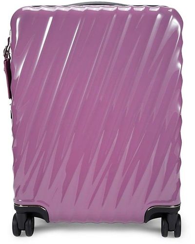 Tumi 18 Inch International Expandable 4 Wheel Carry On Suitcase - Purple