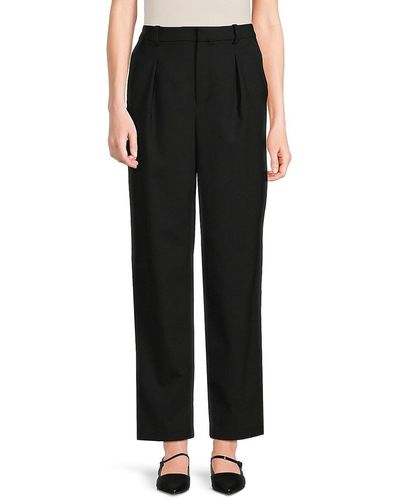 Ba&sh Justice Pleated Front Pants - Black