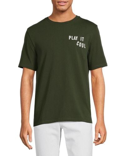 Scotch & Soda Play It Cool Graphic Tee - Green