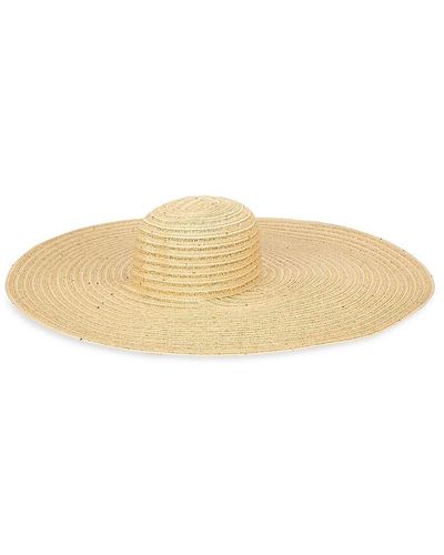 San Diego Hat Santa Rosa Floppy Sequin Sun Hat - Natural