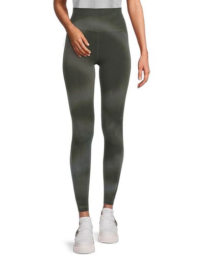 Noize Faded Active Leggings - Green