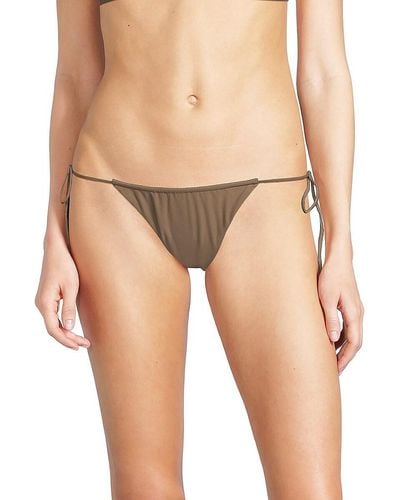 JADE Swim Lana String Bikini Bottom - Natural