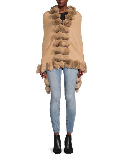 Belle fare shop cashmere cape