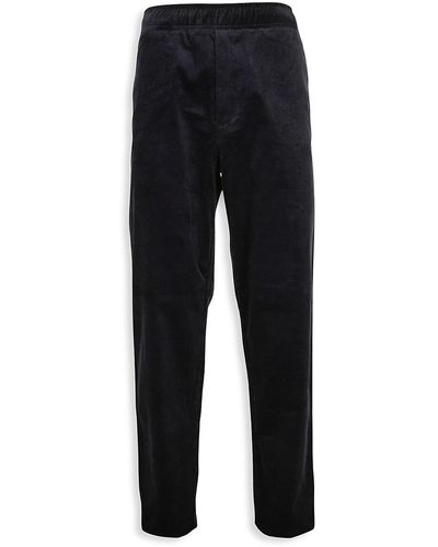 Bottega Veneta Elastic Corduroy Trousers - Blue