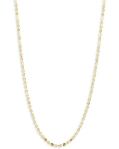 Saks Fifth Avenue 14k Yellow Gold Chain Necklace - White