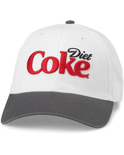 American Needle Diet Coke Embroidered Baseball Cap - White