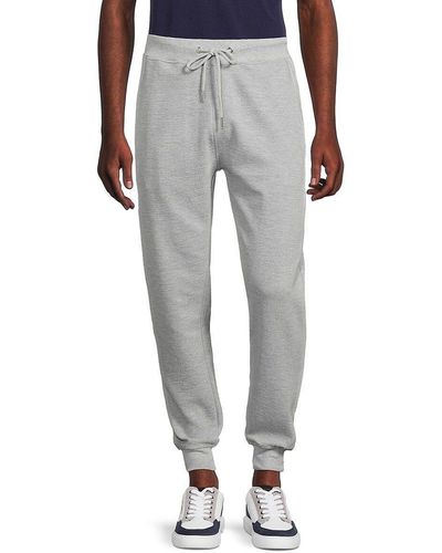 FLEECE FACTORY Textured sweatpants - Gray