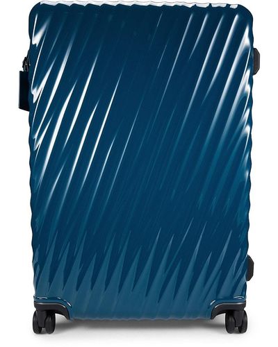Tumi 27 Inch Extended Trip Expandable 4-wheel Carry On Suitcase - Blue