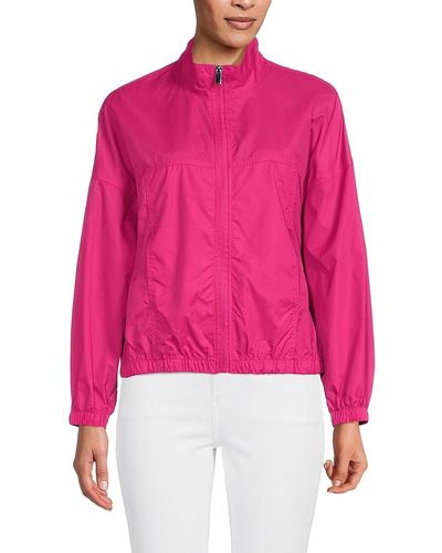 Nanette Lepore 'Dolman Track Jacket - White