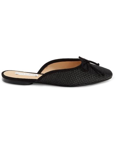 Black Saks Fifth Avenue Flats and flat shoes for Women | Lyst