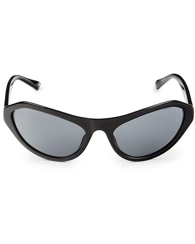 Web 60mm Cat Eye Sunglasses - Black
