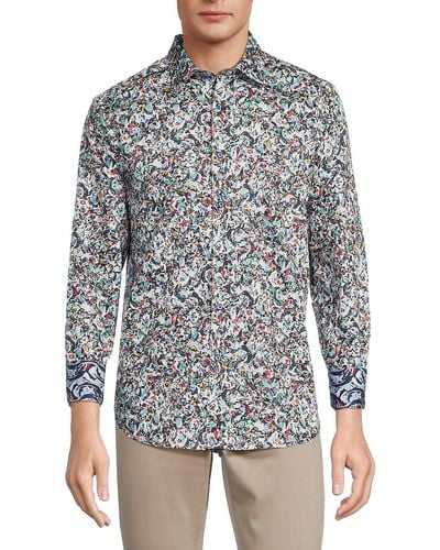 Robert Graham 'Wynn Classic Fit Print Shirt - Multicolor