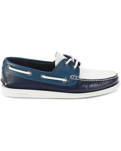 Church's Marske Colorblock Boat Shoes - Blue