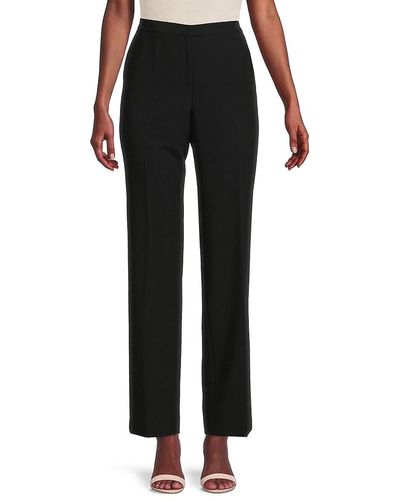 Tommy Hilfiger Woven Flat Front Trousers - Black