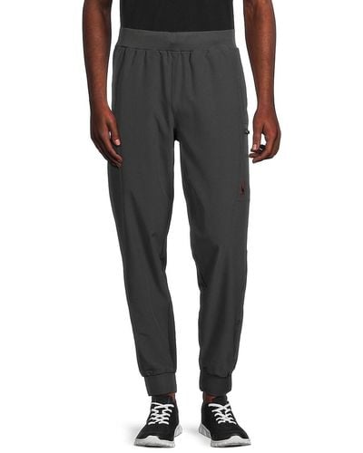 Spyder Solid Zipped Joggers - Black