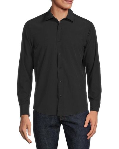 Kenneth Cole Solid Shirt - Black