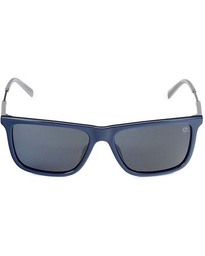 Timberland 58mm Square Sunglasses - Blue
