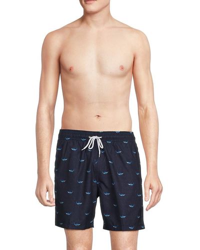 Trunks Surf & Swim Sano Shark Swim Shorts - Blue