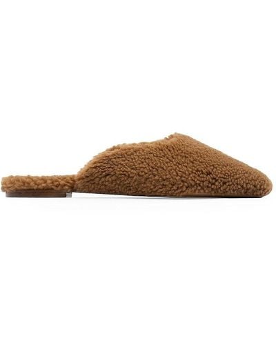 Assembly Sleeper Shearling Slippers - Brown