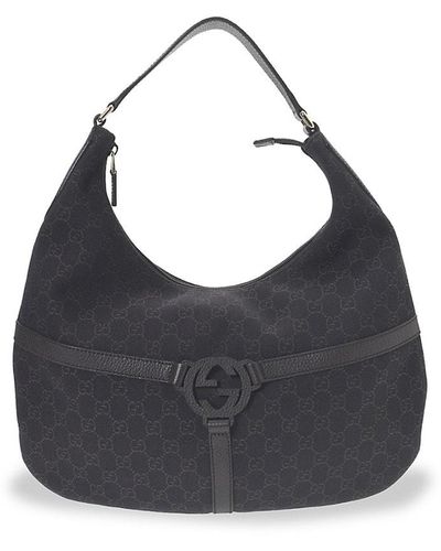 Hobo cloth mini bag Gucci Black in Cloth - 35346288