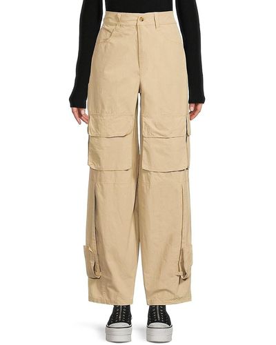 Walter Baker Robin Mid Rise Cargo Trousers - Natural