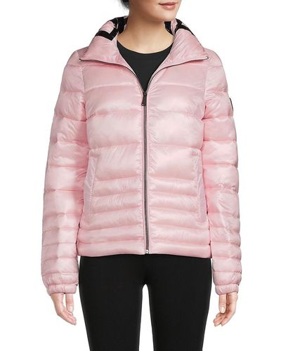 DKNY Packable Puffer Jacket - Pink