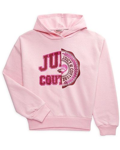 Juicy Couture Little Girl's & Girl's Logo Hoodie - Pink