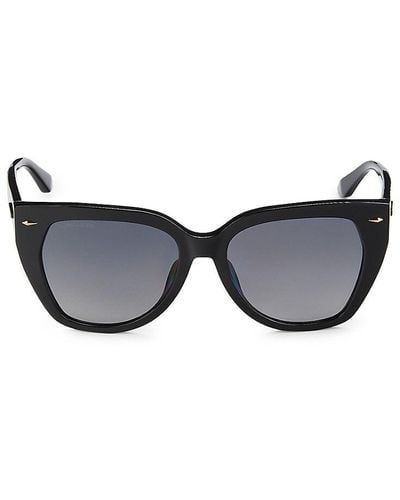 Longines 55mm Cat Eye Sunglasses - Grey