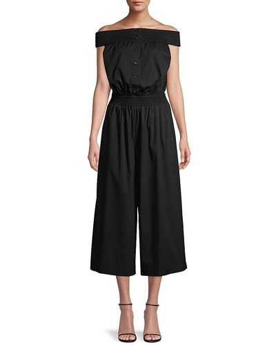 Black Donna Karan Jumpsuits and rompers for Women | Lyst
