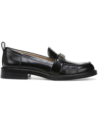 Sam Edelman Christy Buckle Loafers - Black