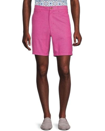 Tailorbyrd Flat Front Shorts - Pink