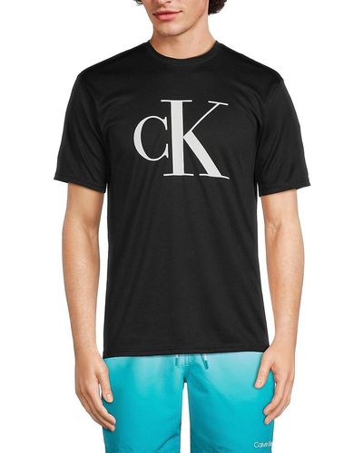 Calvin Klein Logo Graphic Tee - Black