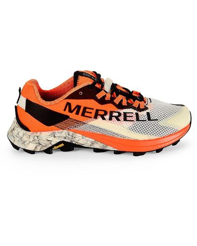 Merrell Long Sky Colorblock Trainers - Orange