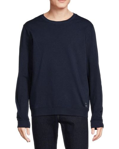 Onia Solid Crewneck Jumper - Blue