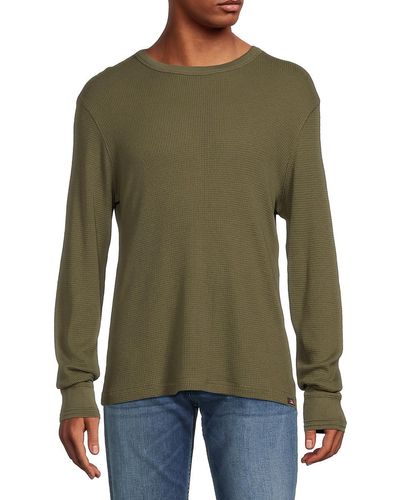 Faherty 'Legend Waffle Knit Pima Cotton Blend Jumper - Purple